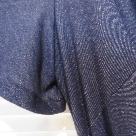 BODEN Lara Sparkle Faux Wrap Stretch Dress in Dark Blue - Size US 6 - Picture 6 of 15